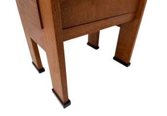Art Deco Modernist Nightstand or Bedside Cabinet, 1920s
